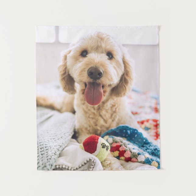 Create Your Own Photo Vertical Wall Tapestry (Front)