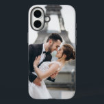 Create Your Own Photo Wedding Romantic Love iPhone 16 Plus Case<br><div class="desc">Create Your Own Photo Wedding Romantic Love iPhone 16 Plus Case features the option to add your own custom photo, picture, image or logo for your personalized phone case. Perfect as a gift for him or her for birthday, Christmas, weddings, Valentine's Day, holidays. A personalized gift for newly weds, wife,...</div>