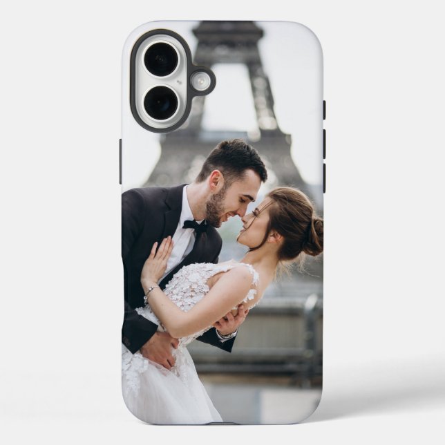 Create Your Own Photo Wedding Romantic Love Case-Mate iPhone Case (Back)