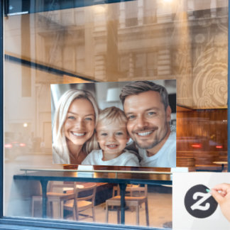 Create Your Own Photo Window Cling