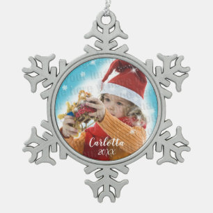 Create your own photograph dated ornament