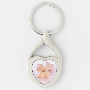 Create your own photograph or artwork Keyring