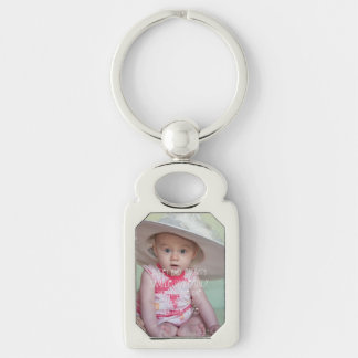 Create your own photograph or artwork Keyring