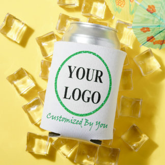 Create Your Own Picture ADD YOUR LOGO HERE Can Cooler