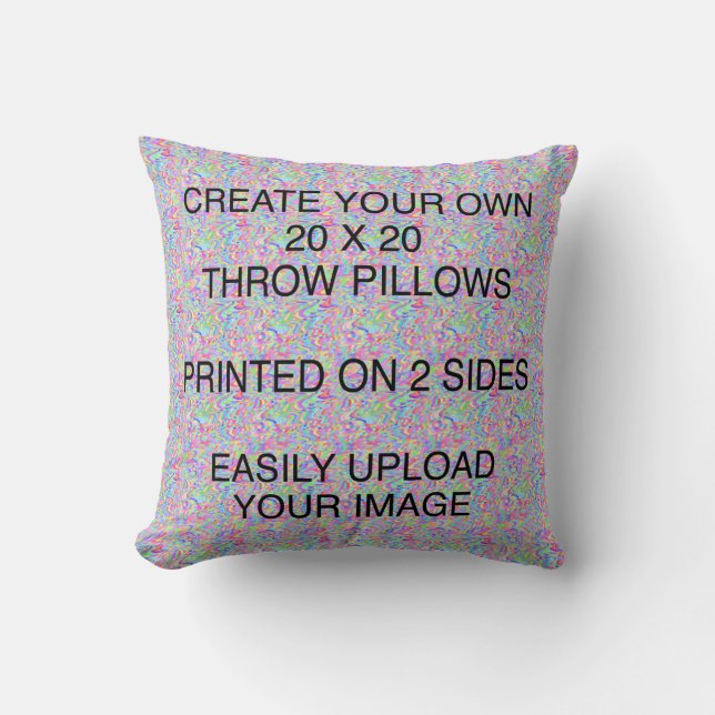 Create Your Own Pillow (Front)