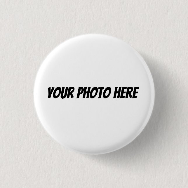 Create your own pinback 1 inch round button (Front)