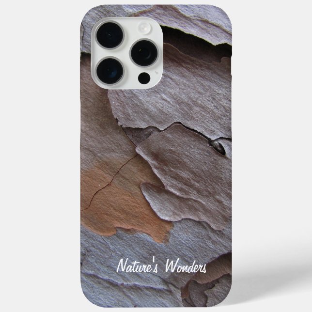 Create Your Own Pine Bark  Case-Mate iPhone Case (Back)