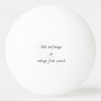 Create Your Own Ping Pong Ball