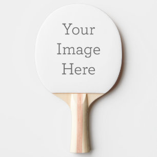 Create Your Own Ping Pong Paddle, Full Print Back Paddle