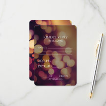 Create Your Own Pink Gold Bokeh