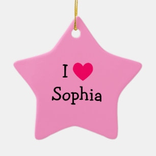 Create Your Own Pink Heart Baby Girl Photo Ceramic Ornament