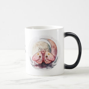 Create Your Own Pink Moon Moth Magic Mug