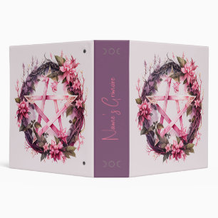 Create Your Own Pink Pentacle  Binder