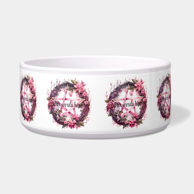 Create Your Own Pink Pentacle Flowers (Right)