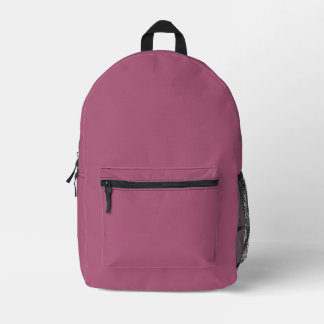 Create Your Own Pink Printed Backpack