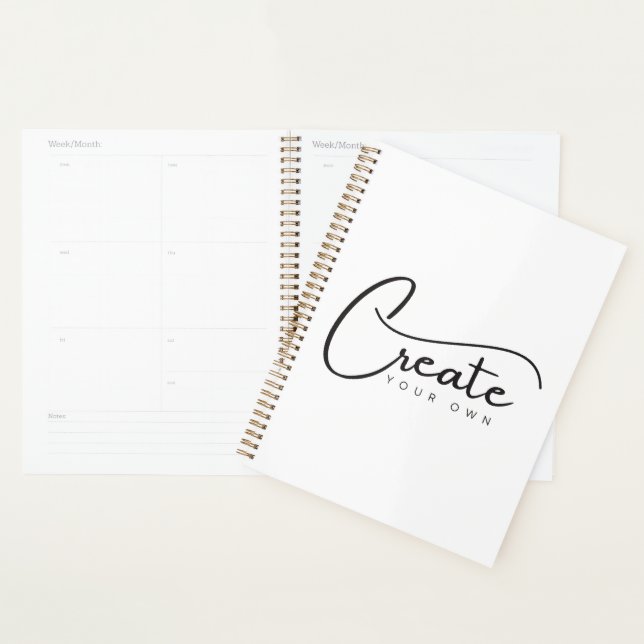 Create Your Own Planner (Display)