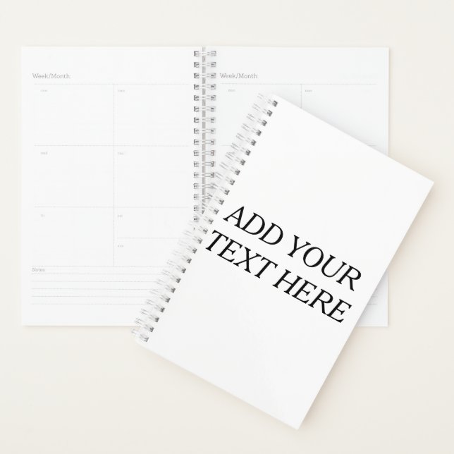 Create Your Own Planner (Display)
