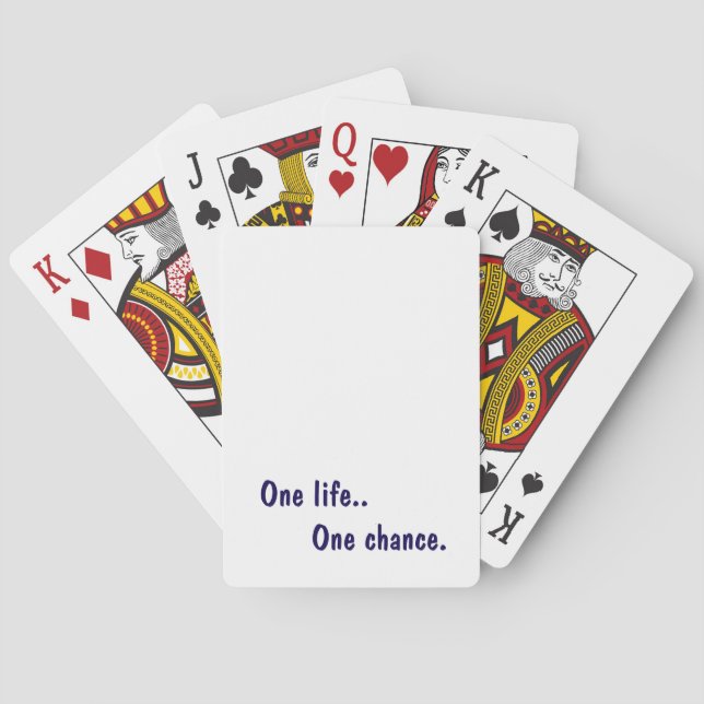 Create Your Own Playing Cards (Back)