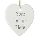Create Your Own Porcelain Heart Ornament