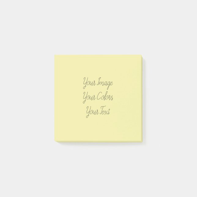 Create Your Own Post-it Notes (Front)