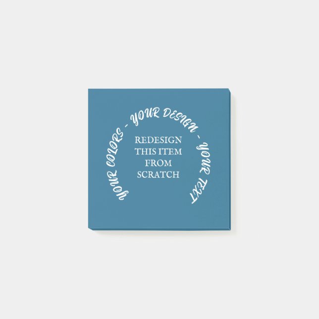 Create Your Own Post-it Notes (Front)