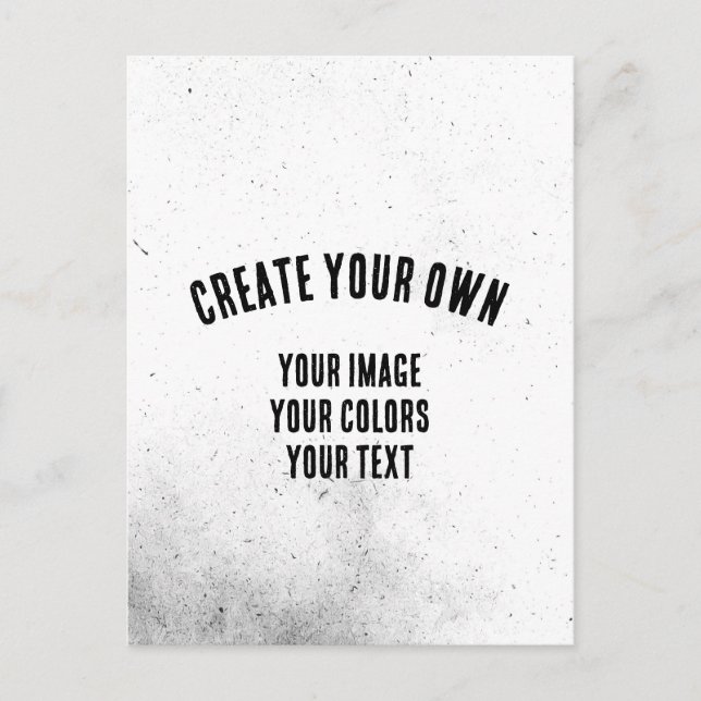 Create Your Own Postcard (Front)