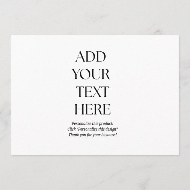 Create Your Own Postcard (Back)