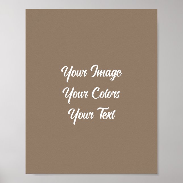 Create Your Own Poster (Front)