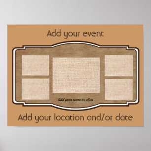 Create Your Own Poster