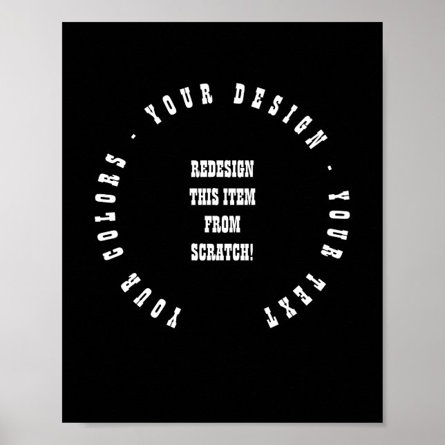 Create Your Own Poster (Front)