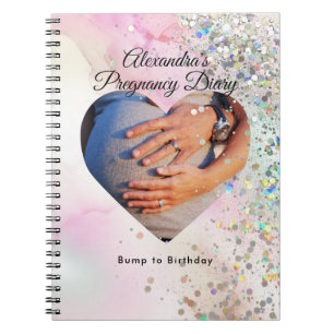 Create Your Own Pregnancy Diary Custom Photo Notebook