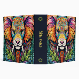 Create Your Own Prehistoric Sabre Tooth Totem Binder