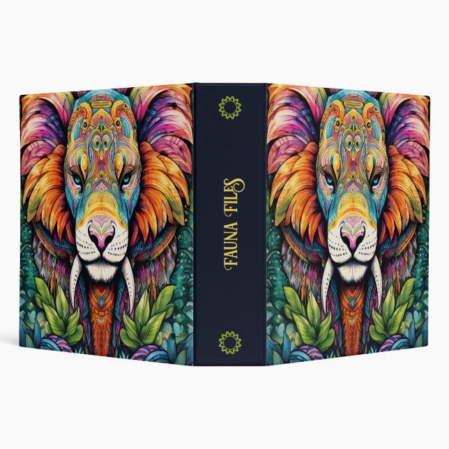 Create Your Own Prehistoric Sabre Tooth Totem Binder (Background)