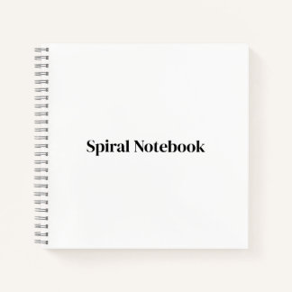 Create Your Own Premium | 8.5" x 8.5" Spiral Notebook
