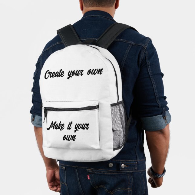 Create your own printed backpack (Insitu (Model))