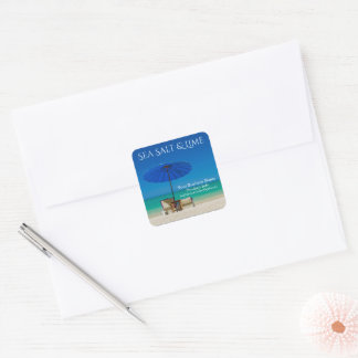 Create Your Own Product Labels Beach Theme