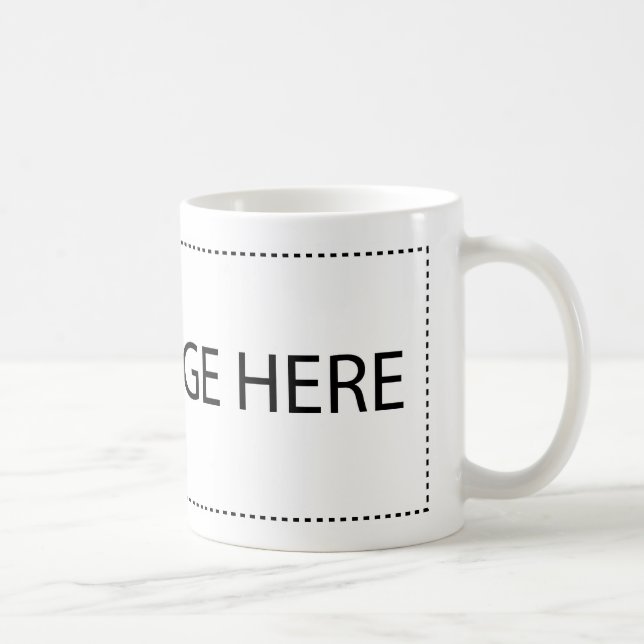 Create your own products online. coffee mug (Right)
