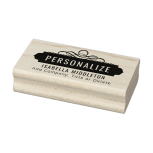 Create Your Own - Professional Business Design Rubber Stamp