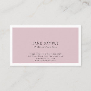 Create Your Own Professional Modern Clean Design Business Card