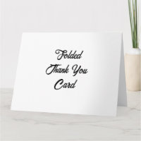 Create Your Own Promotion 8.5" x 11" Folded
