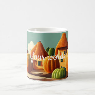 Create Your Own Pumpkin Village Magic Mug