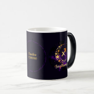 Create Your Own Purple Celestial Sagittarius Magic Mug
