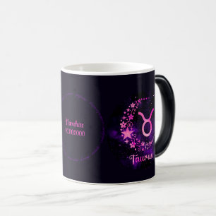 Create Your Own Purple Celestial Taurus Zodiac Magic Mug
