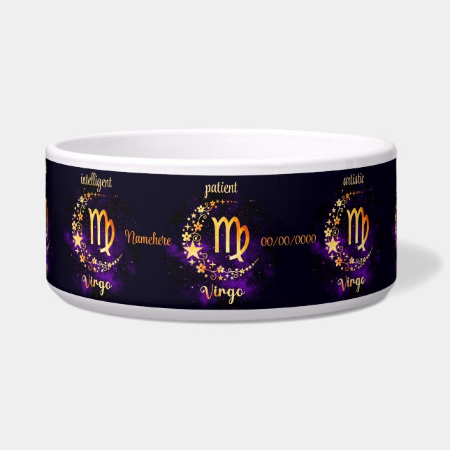 Create Your Own Purple Celestial Virgo Zodiac (Front)