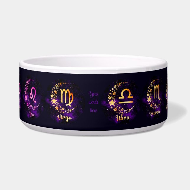 Create Your Own Purple Celestial Zodiac (Front)