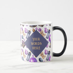 Create Your Own Purple Crystal Ball Magic Mug