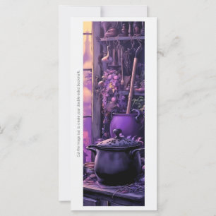 Create Your Own Purple Magic Apothecary Bookmark