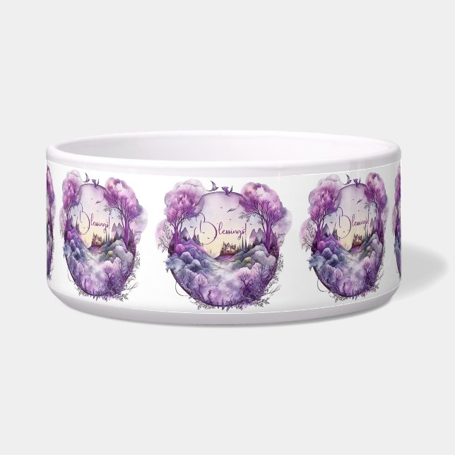 Create Your Own Purple Magic Castle Landscape (Front)