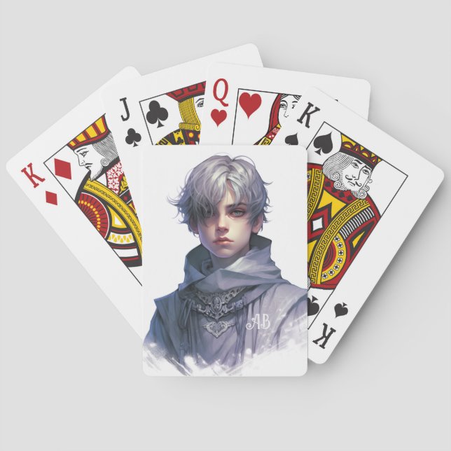 Create Your Own Purple Prince Playing Cards (Back)