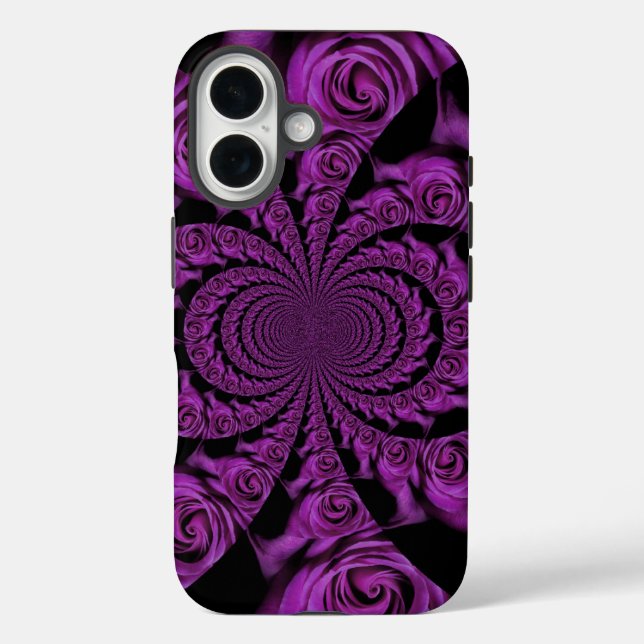 Create Your Own Purple Valentines Special Design Case-Mate iPhone Case (Back)